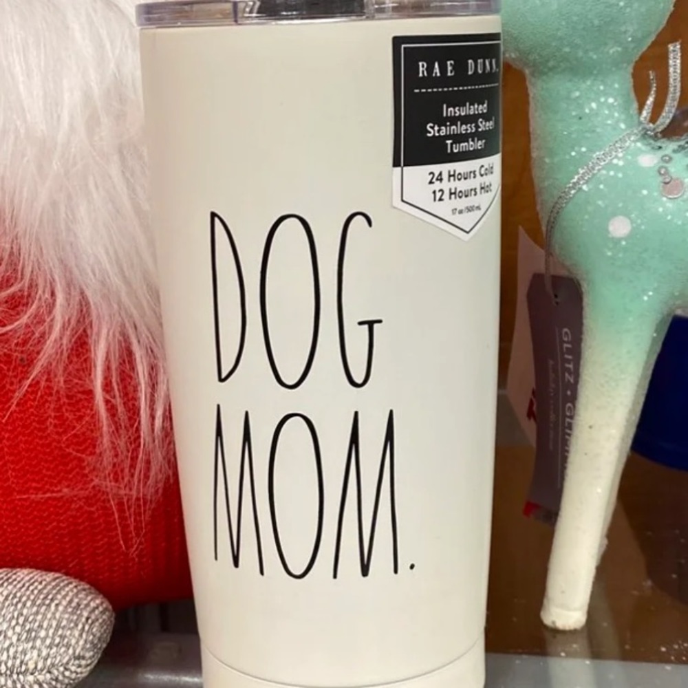 NEW Rae Dunn dog mom tumbler insulated cup - Picture 3 of 7